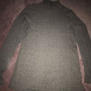 Grey H&M belled long sleeved sweater